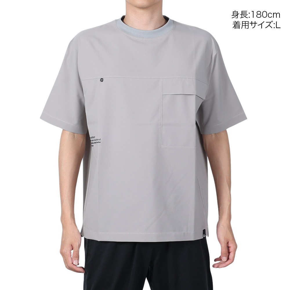 ジャックウルフスキン（JackWolfskin）（メンズ）撥水 ストレッチ 半袖Tシャツ UR ACTIVE AIR SS T 2 5028523_6730