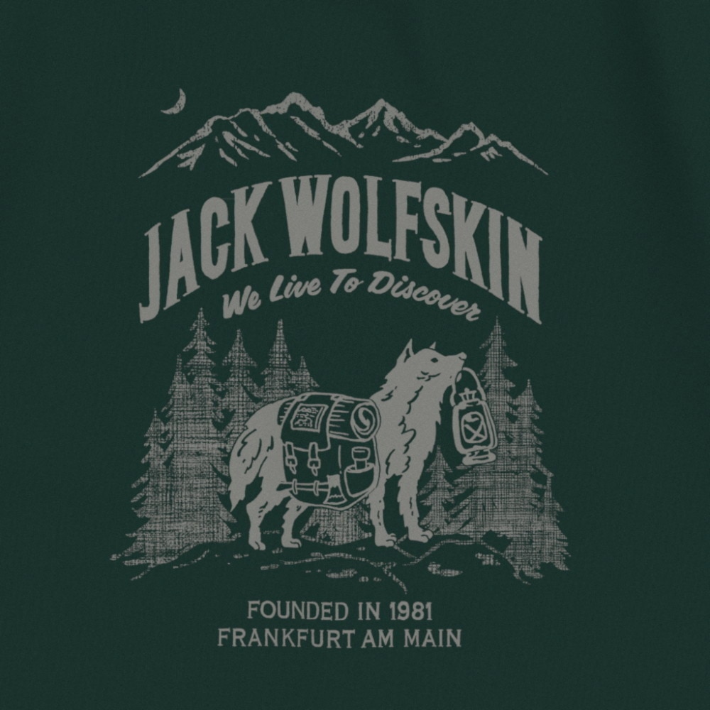 ジャックウルフスキン（JackWolfskin）（メンズ）半袖Tシャツ JP WANDER WOLF T 5033971_4299