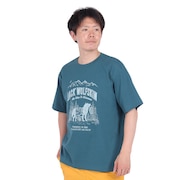 ジャックウルフスキン（JackWolfskin）（メンズ）半袖Tシャツ JP WANDER WOLF T 5033971_4299