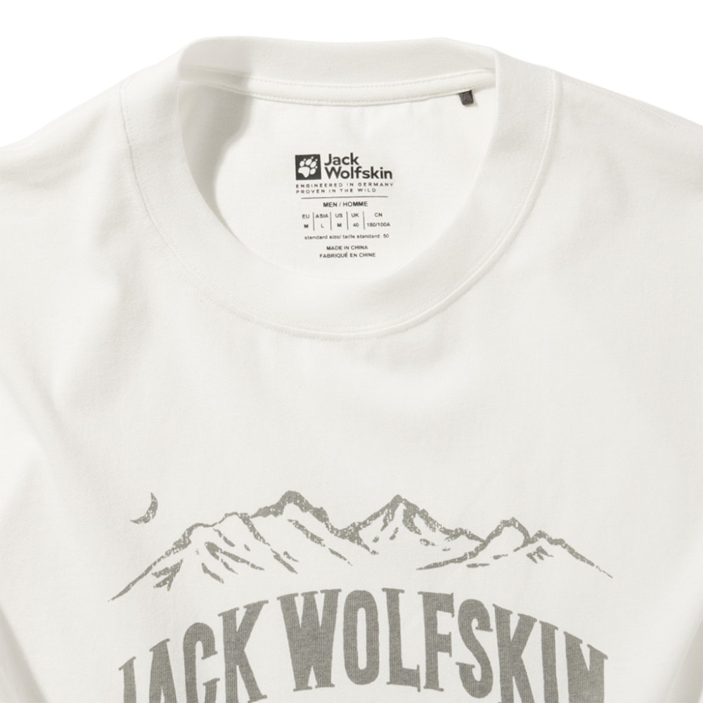 ジャックウルフスキン（JackWolfskin）（メンズ）半袖Tシャツ JP WANDER WOLF T 5033971_5055