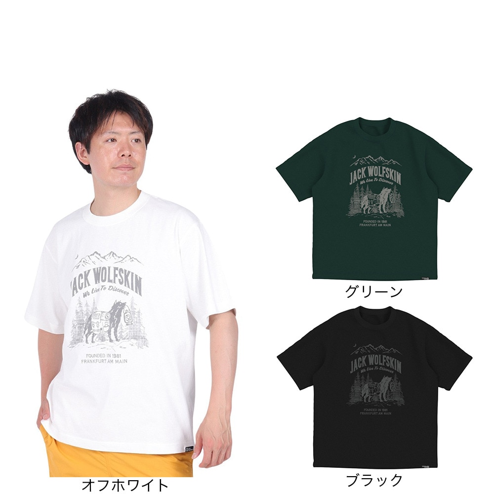ジャックウルフスキン（JackWolfskin）（メンズ）半袖Tシャツ JP