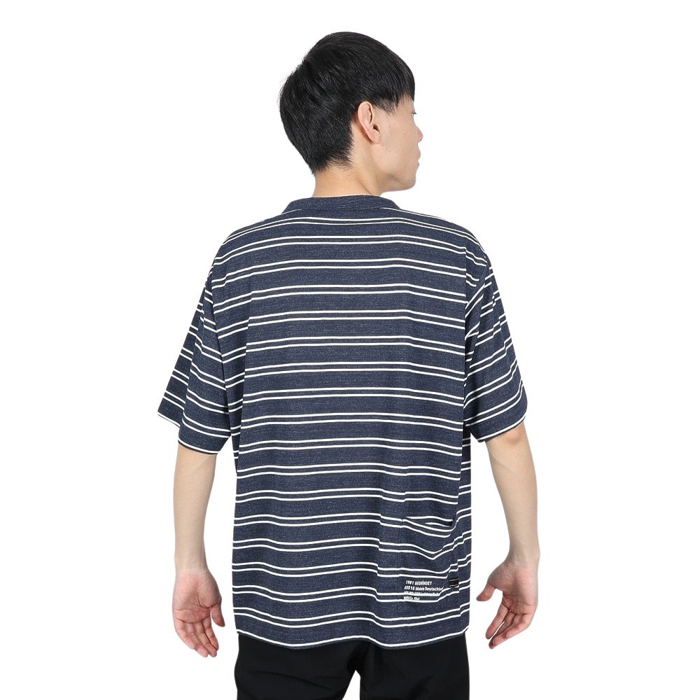 ジャックウルフスキン（JackWolfskin）（メンズ）半袖Tシャツ J UR TRUCK  STRIPE T 5034011_1010