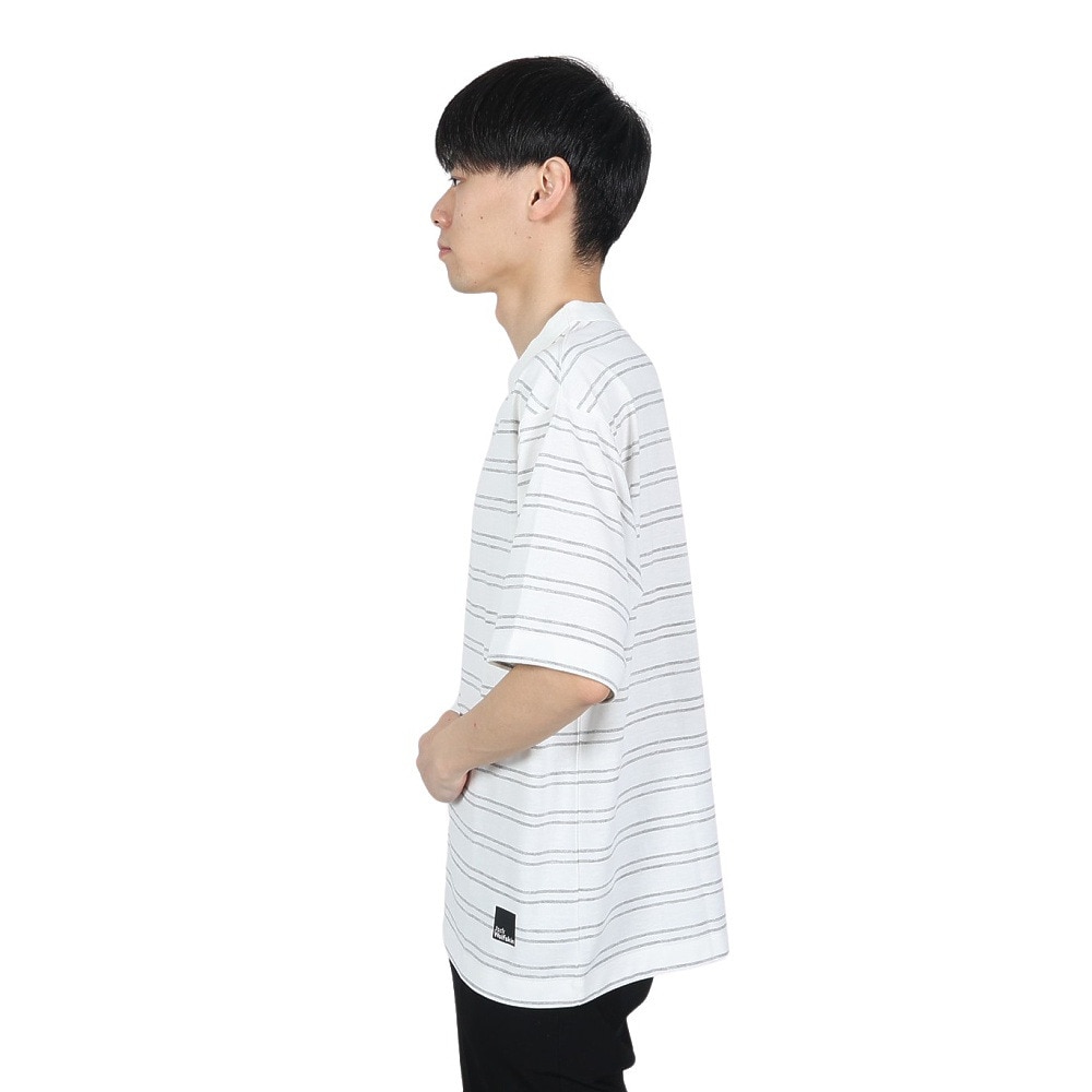 ジャックウルフスキン（JackWolfskin）（メンズ）半袖Tシャツ J UR TRUCK  STRIPE T 5034011_5055
