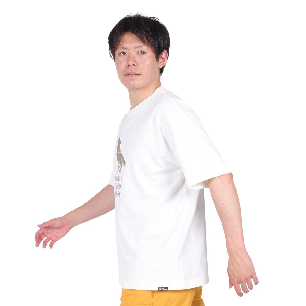 ジャックウルフスキン（JackWolfskin）（メンズ）半袖Tシャツ JP HOWLING WOLF SS T 5034091_5055