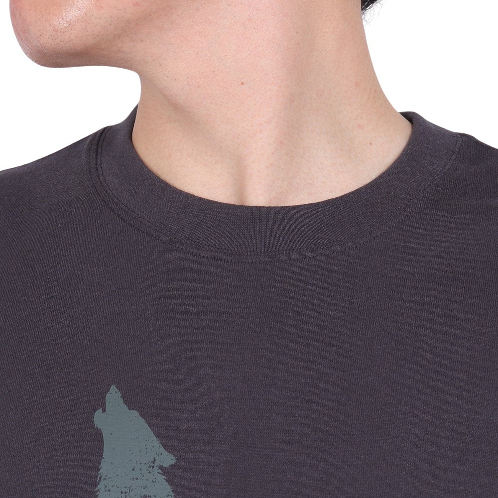 ジャックウルフスキン（JackWolfskin）（メンズ）半袖Tシャツ JP HOWLING WOLF SS T 5034091_6350