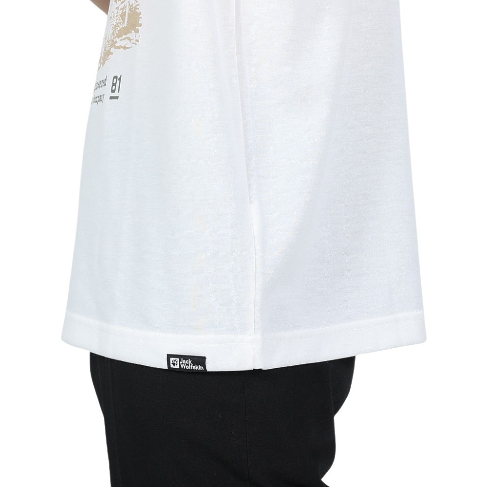 ジャックウルフスキン（JackWolfskin）（メンズ）半袖Tシャツ JP YUKON POSTER SS T 5034251_5055