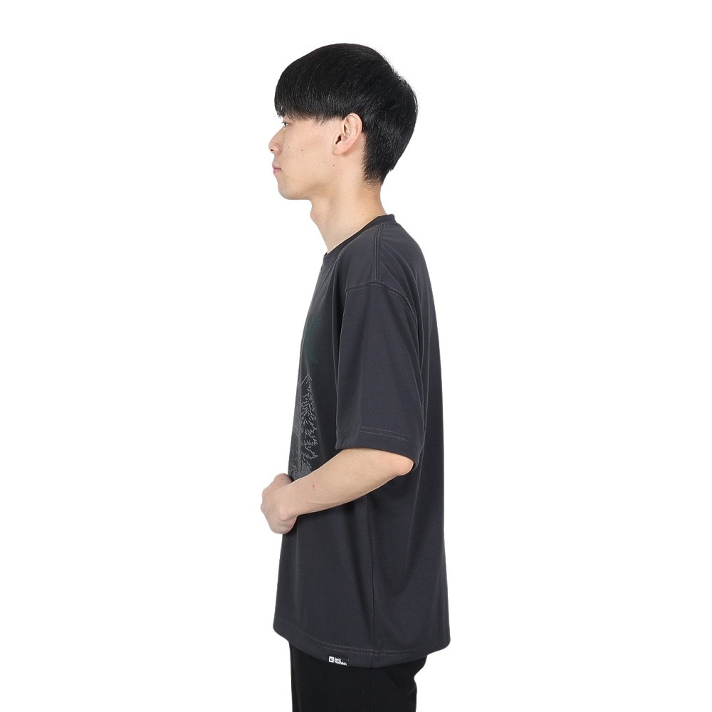 ジャックウルフスキン（JackWolfskin）（メンズ）半袖Tシャツ JP YUKON POSTER SS T 5034251_6350