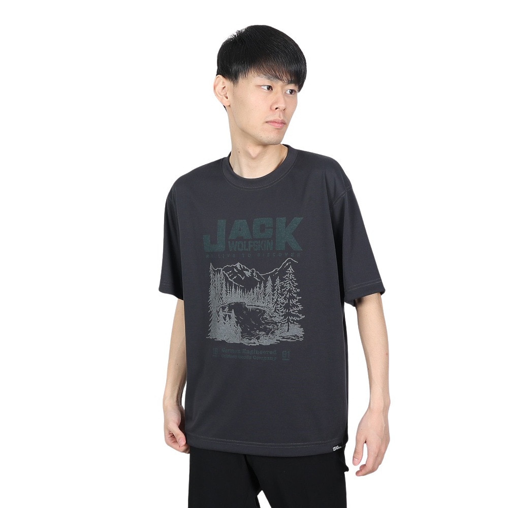 ジャックウルフスキン（JackWolfskin）（メンズ）半袖Tシャツ JP
