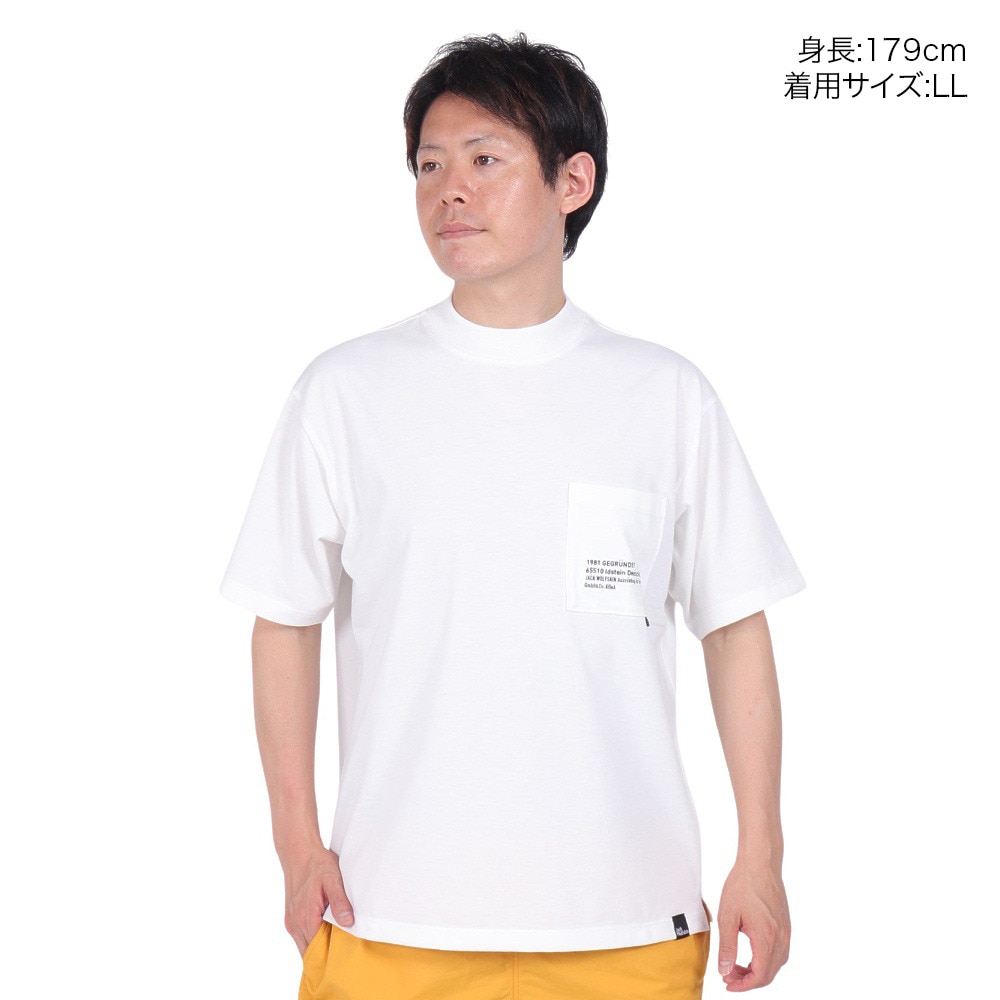 ジャックウルフスキン（JackWolfskin）（メンズ）半袖Tシャツ J UR ENGINEER MOCK T 5034471_5055