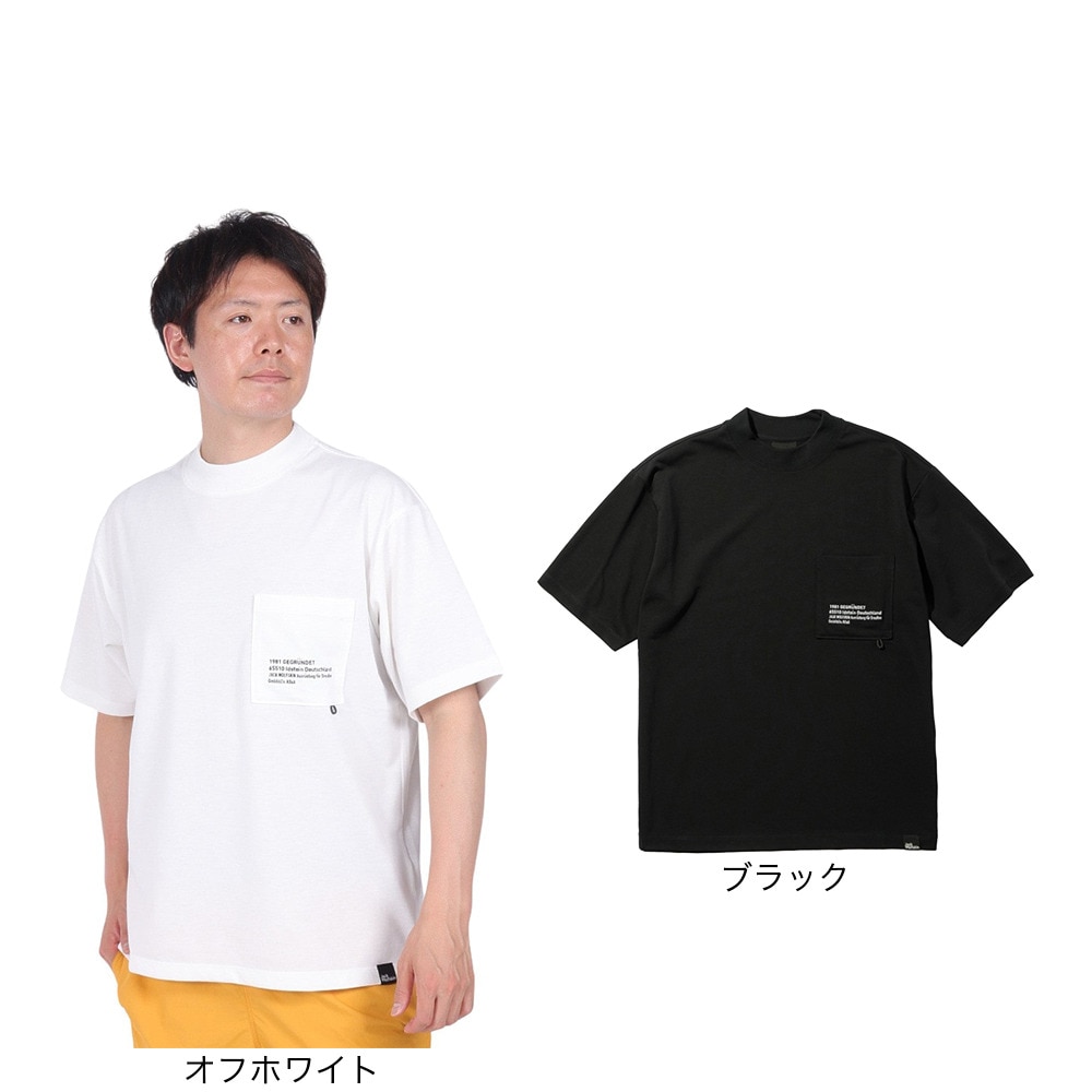 ジャックウルフスキン（JackWolfskin）（メンズ）半袖Tシャツ J UR ENGINEER MOCK T 5034471_6502