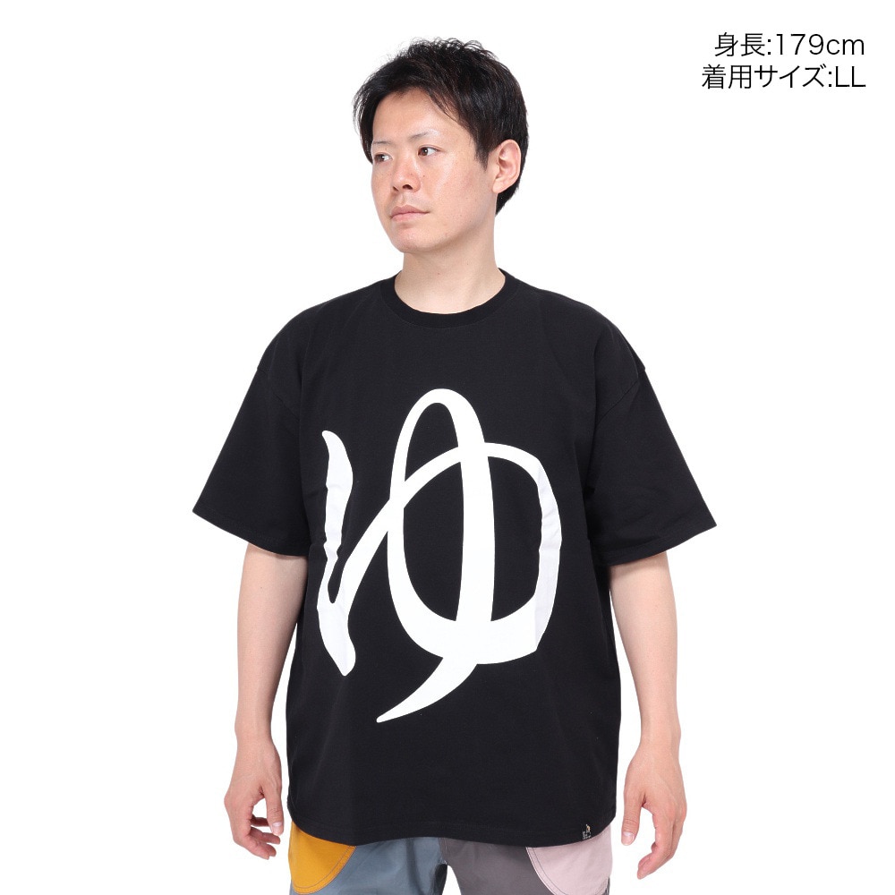 ゴースローキャラバン（GOSLOWCARAVAN）（メンズ）USA/C スーパー銭湯ゆったり 半袖Tシャツ 321914 BLK