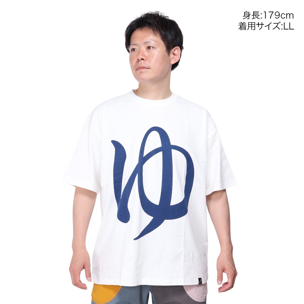 ゴースローキャラバン（GOSLOWCARAVAN）（メンズ）USA/C スーパー銭湯ゆったり 半袖Tシャツ 321914 WHT