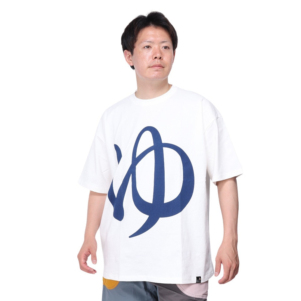 ゴースローキャラバン（GOSLOWCARAVAN）（メンズ）USA/C スーパー銭湯ゆったり 半袖Tシャツ 321914 WHT