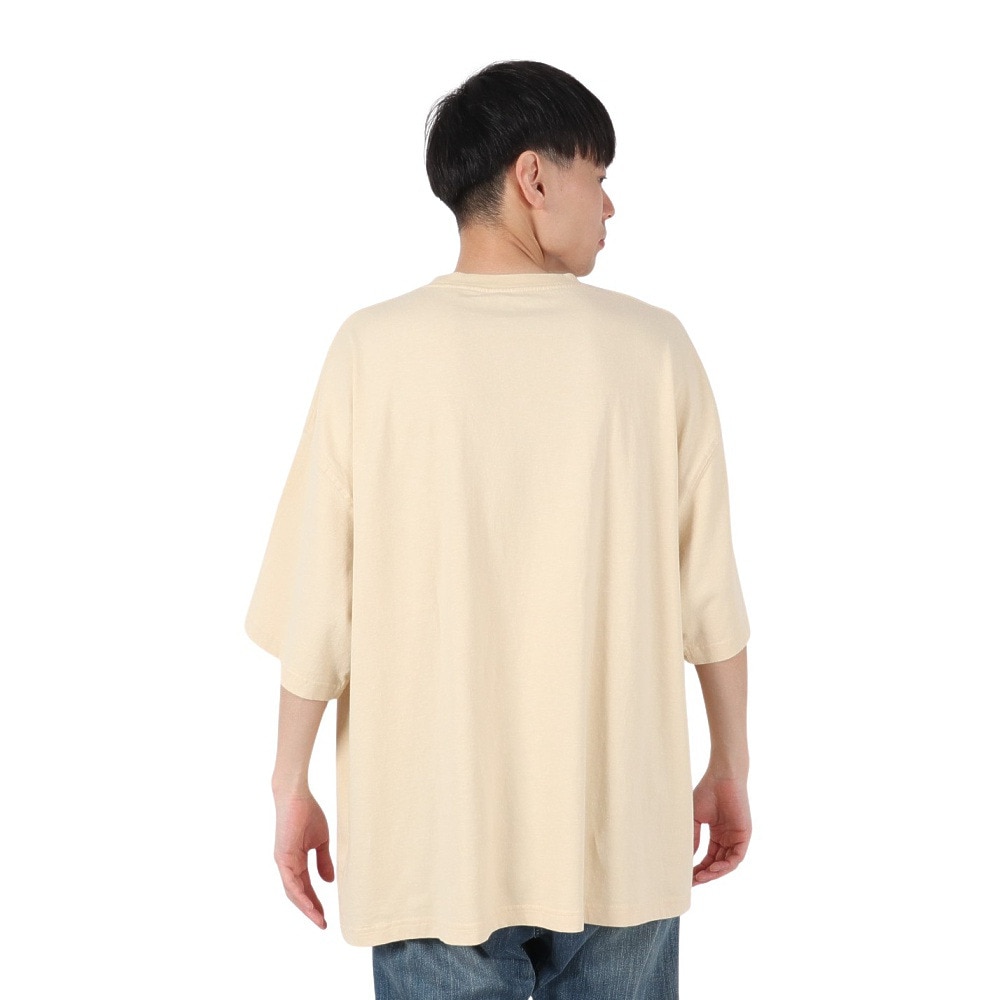 ゴースローキャラバン（GOSLOWCARAVAN）（メンズ）USA/C カレーライスクマ ビッグTシャツ 321917 NTL
