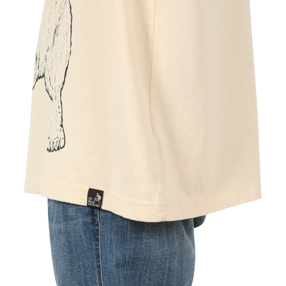 ゴースローキャラバン（GOSLOWCARAVAN）（メンズ）USA/C カレーライスクマ ビッグTシャツ 321917 NTL