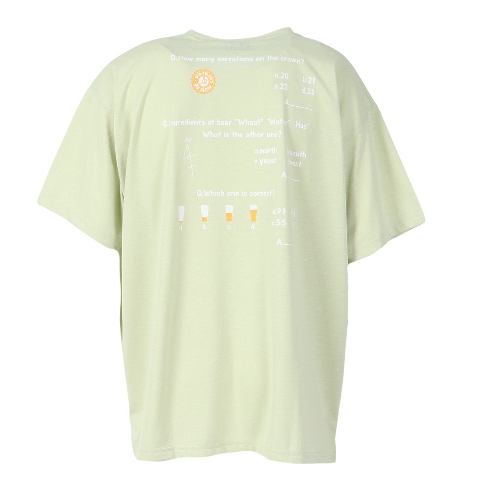 ゴースローキャラバン（GOSLOWCARAVAN）（メンズ）Drymix ビール 半袖Tシャツ 325603 MNT