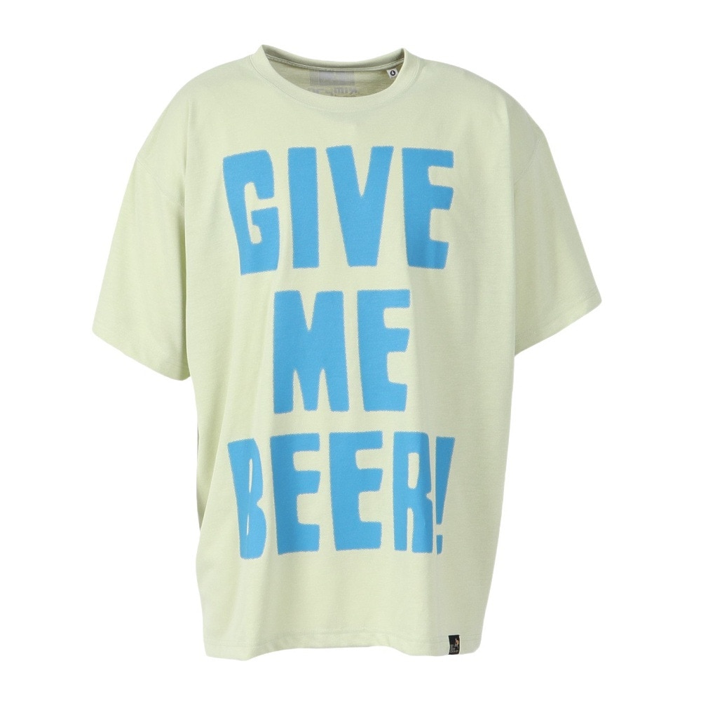 ゴースローキャラバン（GOSLOWCARAVAN）（メンズ）Drymix ビール 半袖Tシャツ 325603 MNT