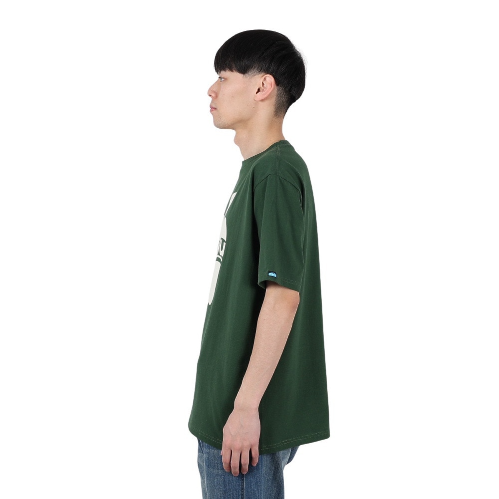 カブー（KAVU）（メンズ）アップル 半袖Tシャツ 19821824 グリーン