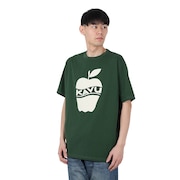 (メンズ)アップル 半袖Tシャツ 19821824 グリーン