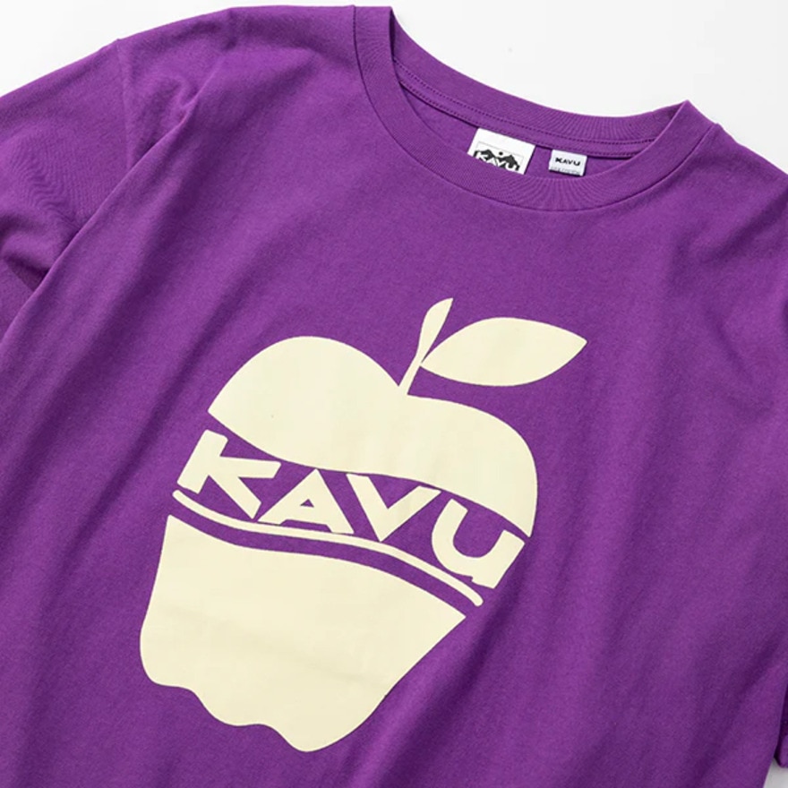 カブー（KAVU）（メンズ）アップル Tシャツ 19821824 パープル