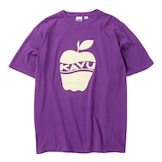 (メンズ)アップル Tシャツ 19821824 パープル