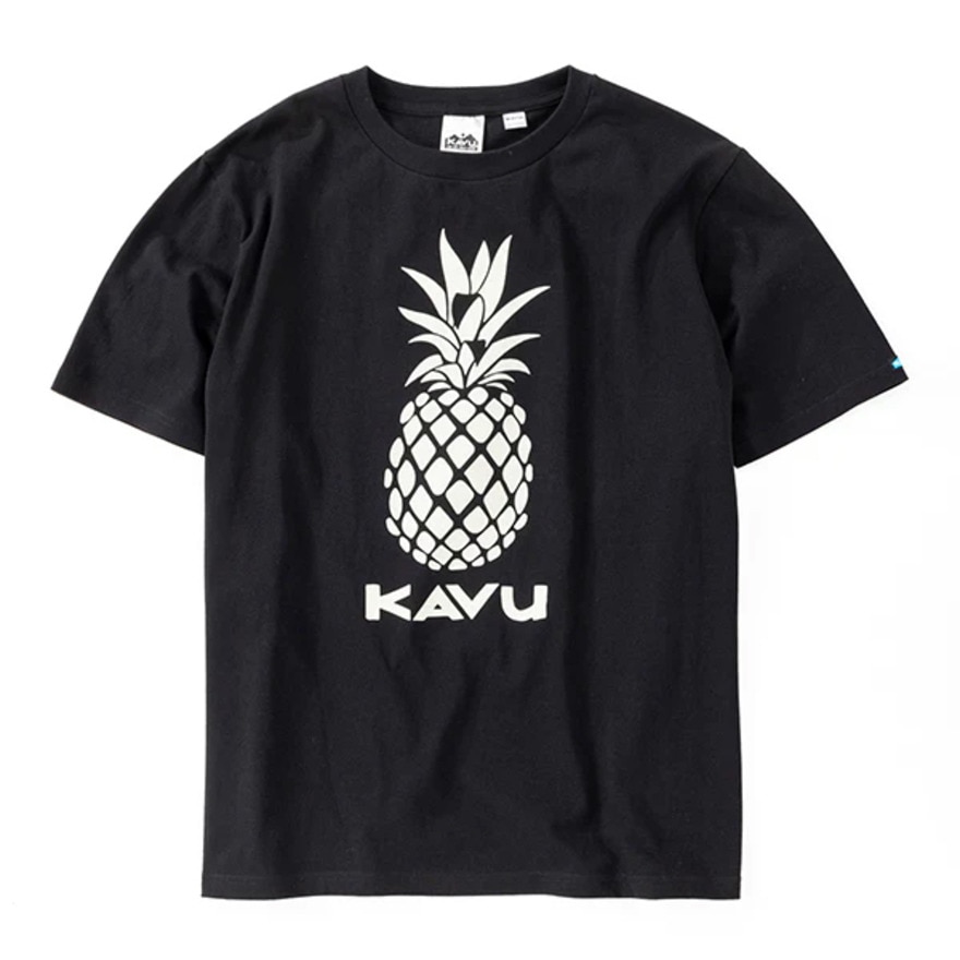 カブー（KAVU）（メンズ）パイナップル Tシャツ 19821825 ブラック