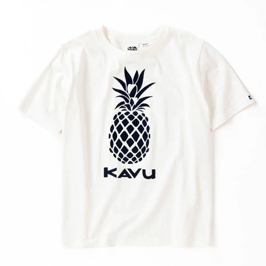 カブー（KAVU）（メンズ）パイナップル Tシャツ 19821825 ホワイト