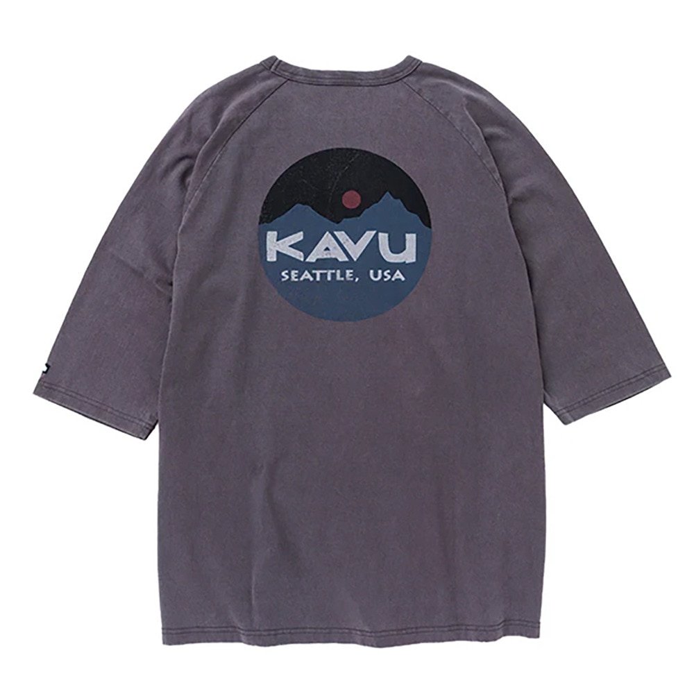 カブー（KAVU）（メンズ）マウンテンロゴベースボールTシャツ 19822211