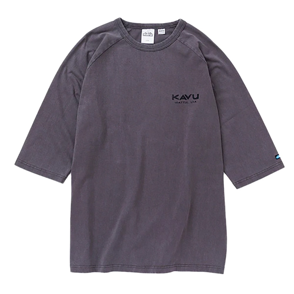 カブー（KAVU）（メンズ）マウンテンロゴベースボールTシャツ 19822211