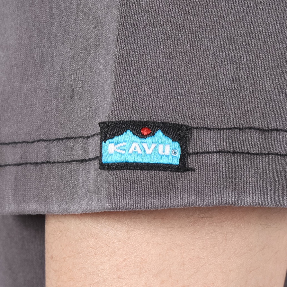 カブー（KAVU）（メンズ）サーフロゴベースボールTシャツ 19822212