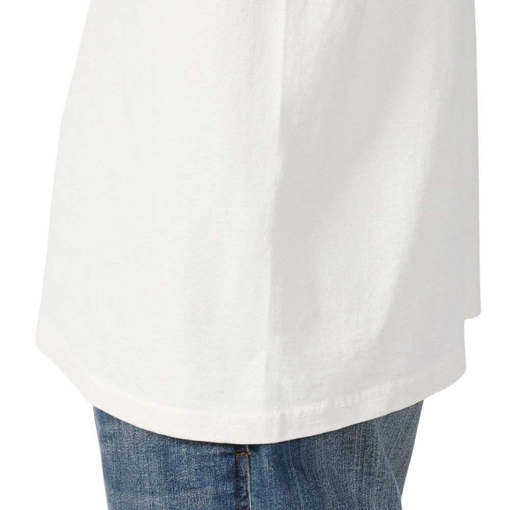 カブー（KAVU）（メンズ）ソリッド ベースボール 半袖Tシャツ 19822213 アイボリー