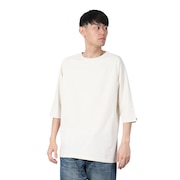 (メンズ)ソリッド ベースボール 半袖Tシャツ 19822213 アイボリー