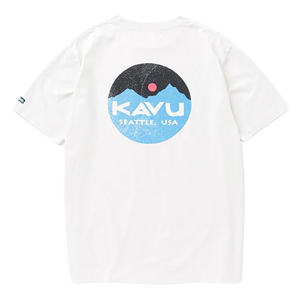 カブー（KAVU）（メンズ）マウンテンロゴTシャツ 19822214