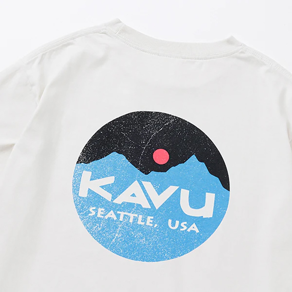 カブー（KAVU）（メンズ）マウンテンロゴTシャツ 19822214