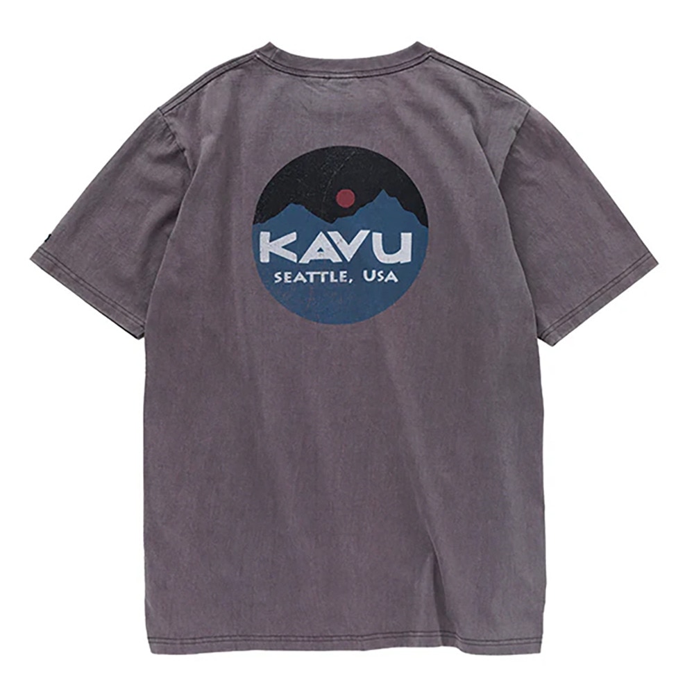 カブー（KAVU）（メンズ）マウンテンロゴTシャツ 19822214