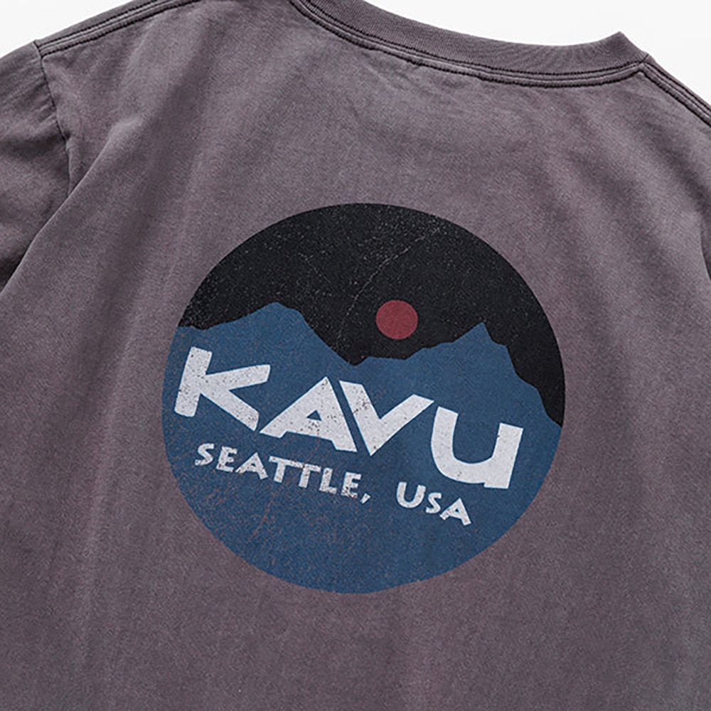 カブー（KAVU）（メンズ）マウンテンロゴTシャツ 19822214