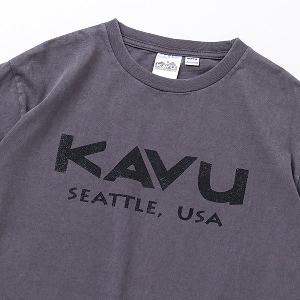 カブー（KAVU）（メンズ）サーフロゴTシャツ 19822215