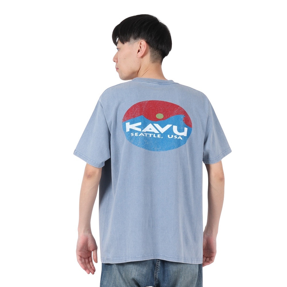 カブー（KAVU）（メンズ）サーフロゴTシャツ 19822215