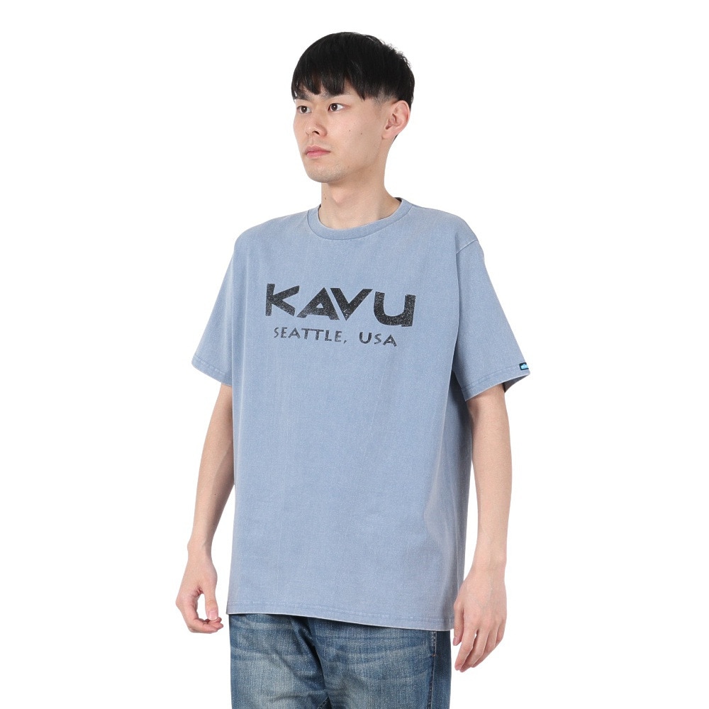 カブー（KAVU）（メンズ）サーフロゴTシャツ 19822215