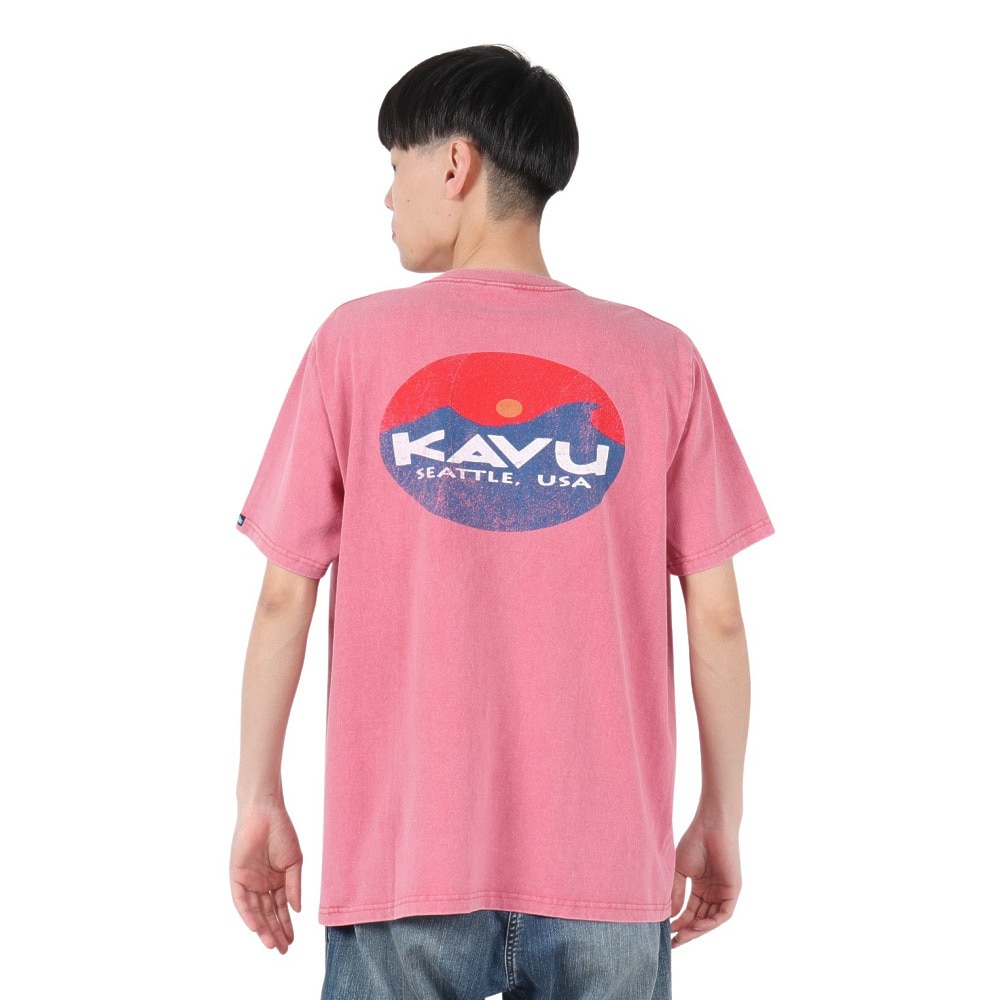 カブー（KAVU）（メンズ）サーフロゴTシャツ 19822215