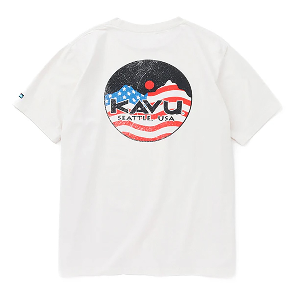 カブー（KAVU）（メンズ）USAロゴTシャツ 19822218