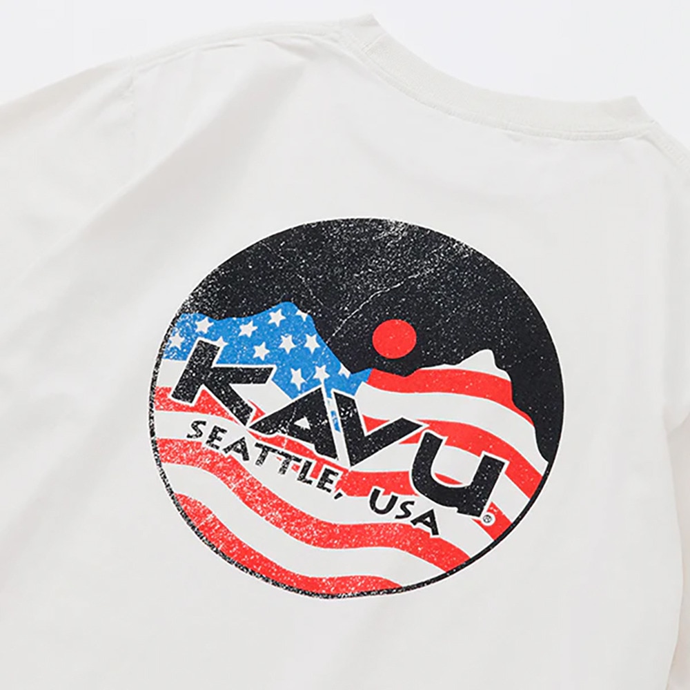 カブー（KAVU）（メンズ）USAロゴTシャツ 19822218