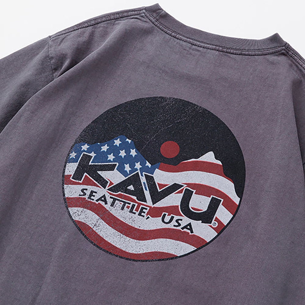 カブー（KAVU）（メンズ）USAロゴTシャツ 19822218
