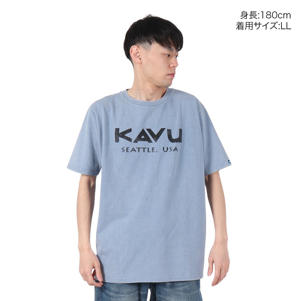 カブー（KAVU）（メンズ）USAロゴTシャツ 19822218