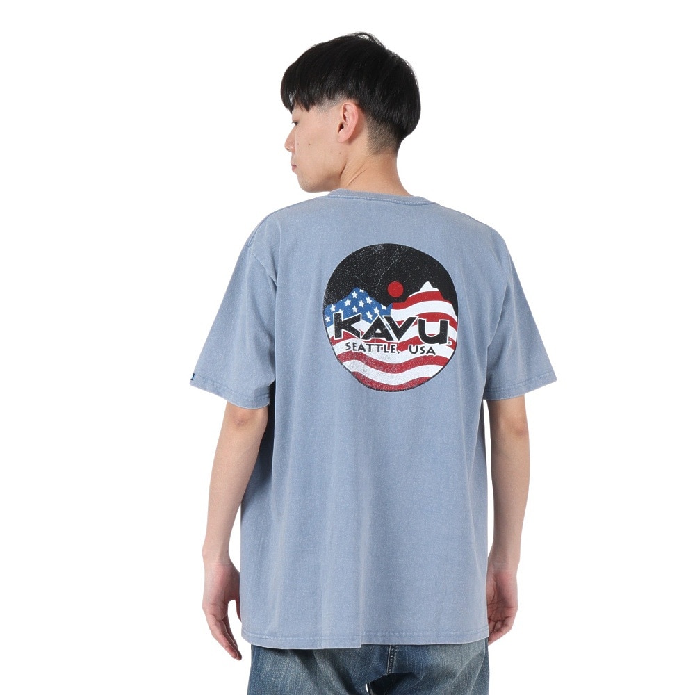 カブー（KAVU）（メンズ）USAロゴTシャツ 19822218