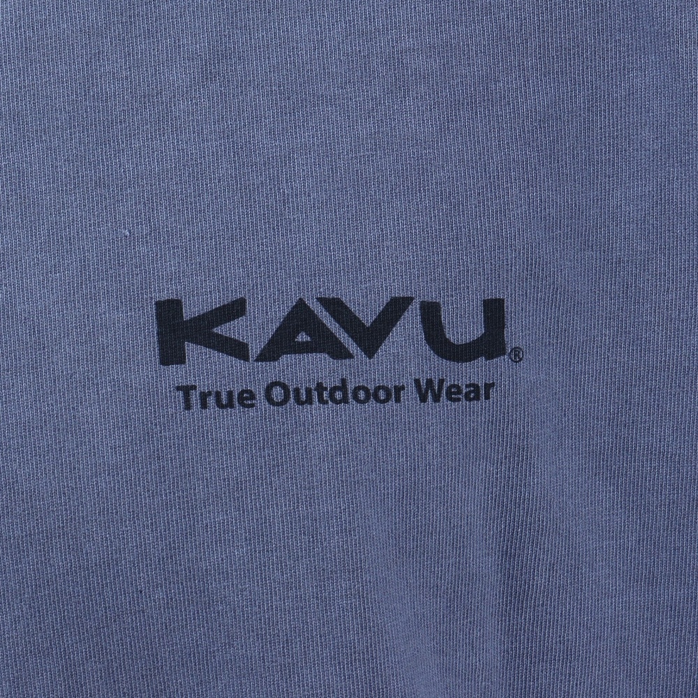 カブー（KAVU）（メンズ）ロングスリーブ シティーロゴTシャツ ピグメント 19822223