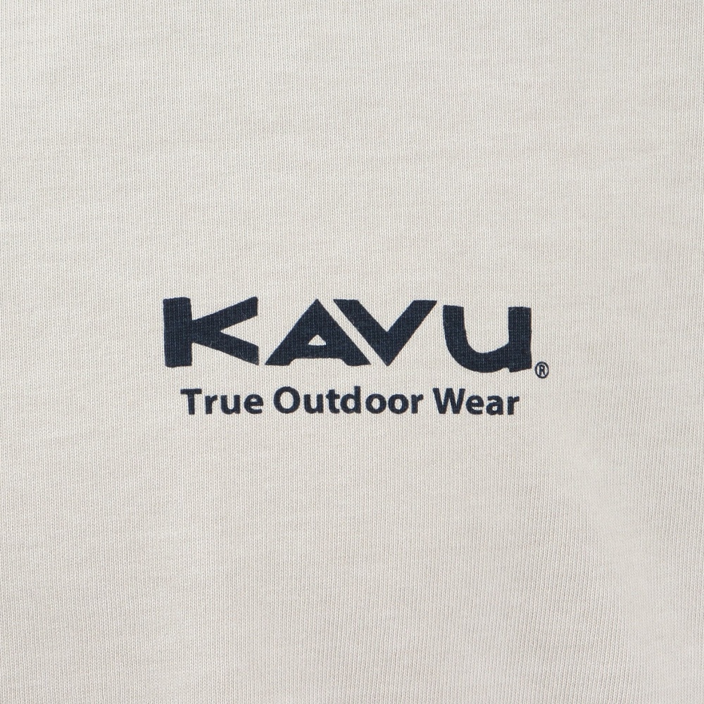 カブー（KAVU）（メンズ）ロングスリーブ シティーロゴTシャツ ピグメント 19822223