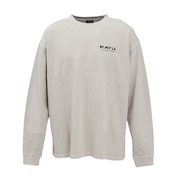 (メンズ)ロングスリーブ シティーロゴTシャツ ピグメント 19822223