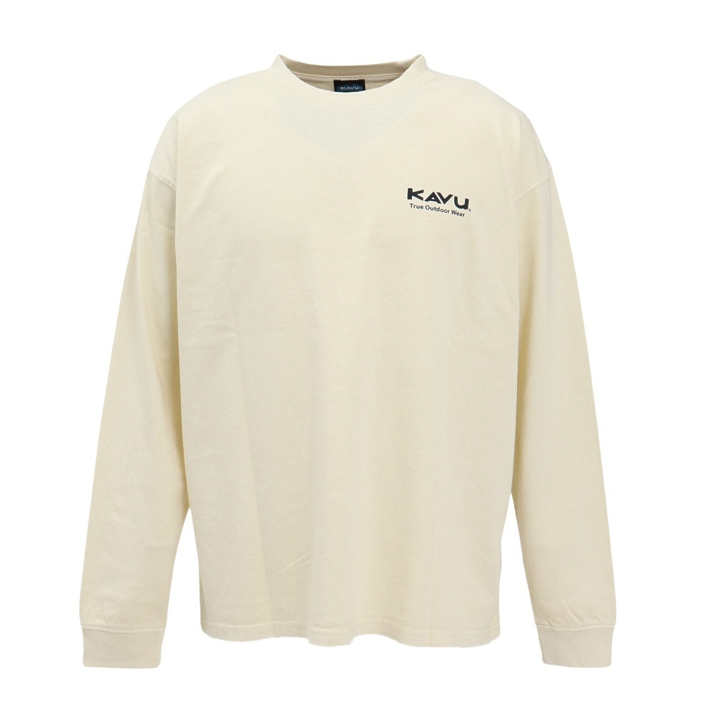 カブー（KAVU）（メンズ）ロングスリーブ グッドタイム Tシャツ ピグメント 19822224