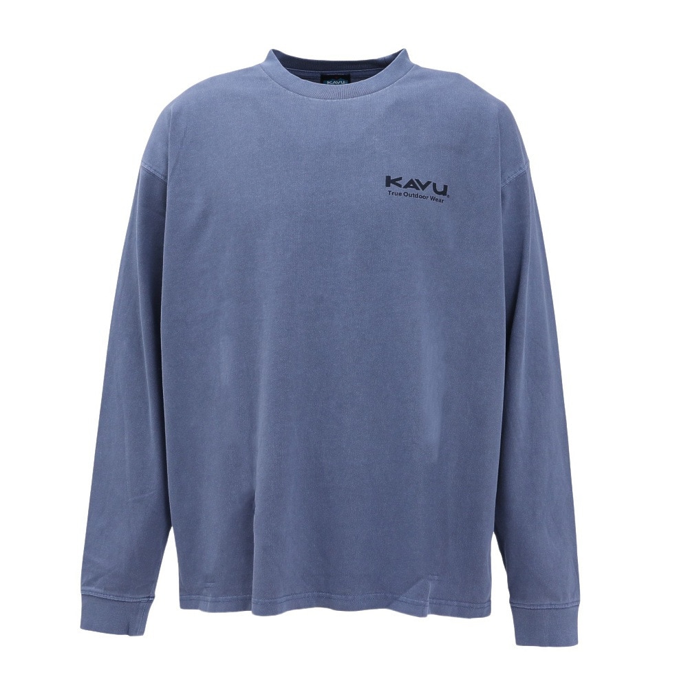 カブー（KAVU）（メンズ）ロングスリーブ グッドタイム Tシャツ ピグメント 19822224